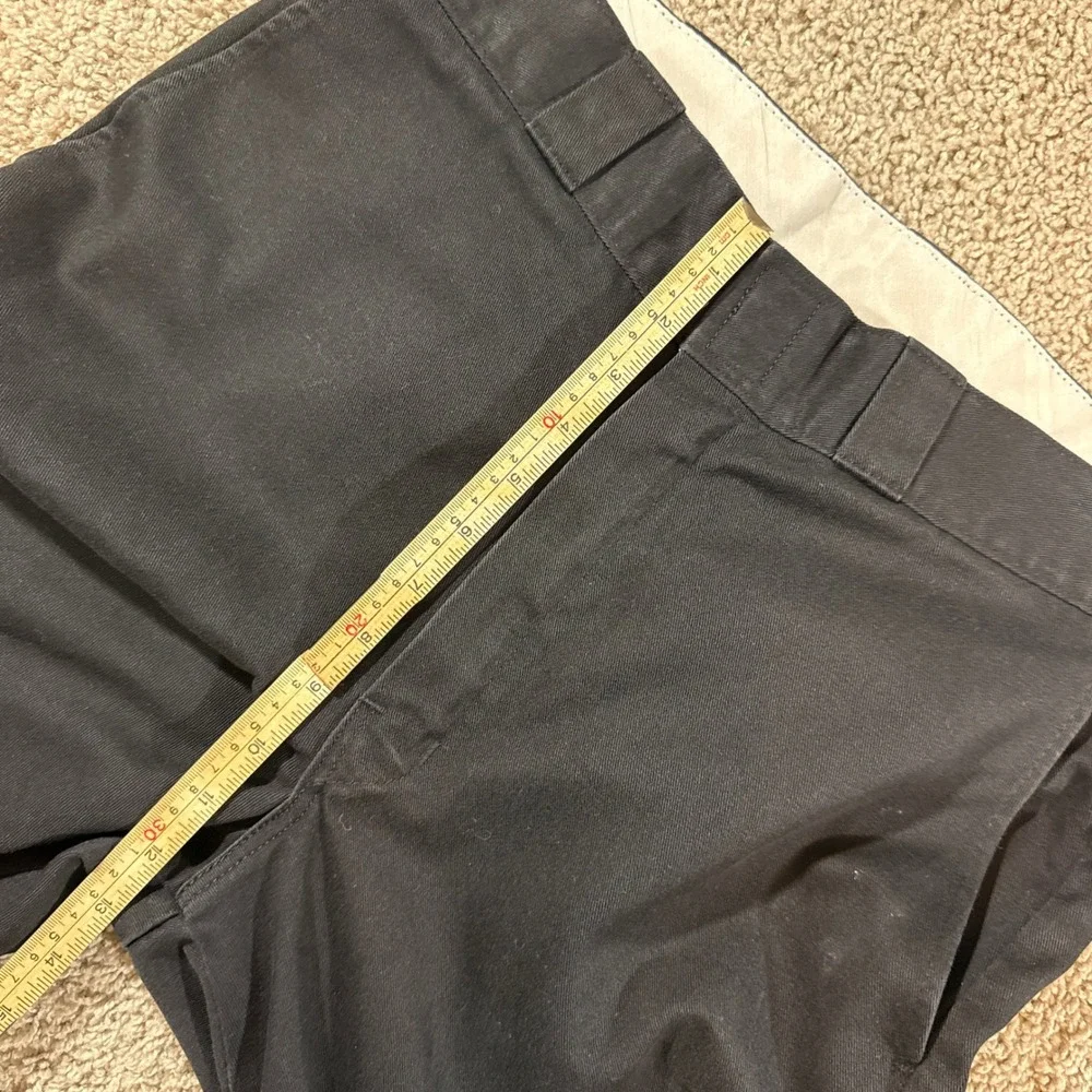 Dickies 874 Original Fit Work Pants Mens 32x34 Black Good Straight Leg 874BK